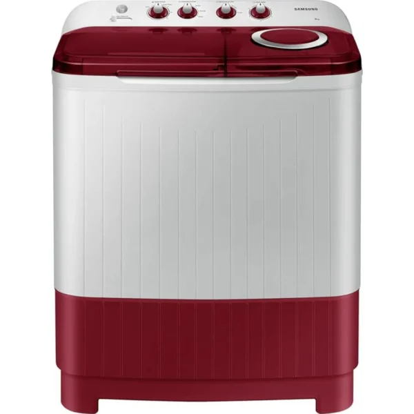 Samsung Washing Machines 8.0 kg Top Load (Red, 5-Star, Magic Filter)